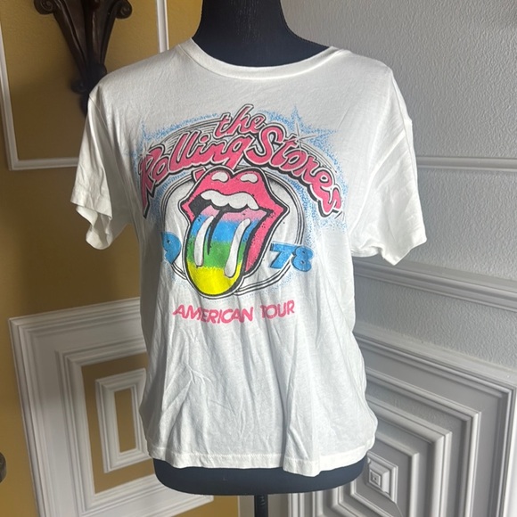 DAYDREAMER ROLLING STONES 1978 SOLO TEE IN VINTAGE WHITE - Picture 3 of 8